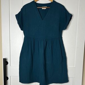 Universal Thread Teal Mini Dress Size Small